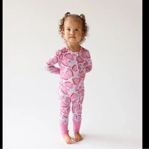 NWT Posh Peanut Zippered Pajamas Convertible One Piece 9-12m
